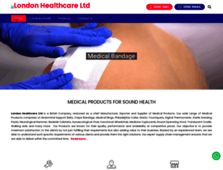 londonhealthcare.net screenshot