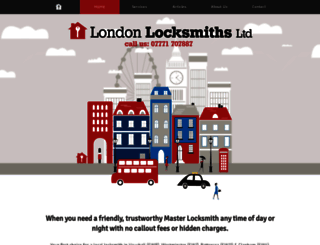 londonlocksmiths.com screenshot