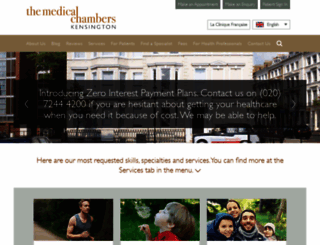londonmedicalchambers.com screenshot