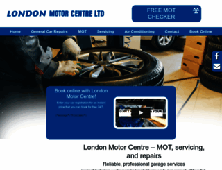londonmotorcentre.co.uk screenshot