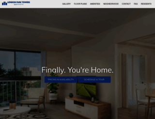 londonparktowers.com screenshot