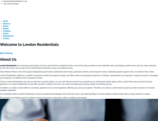 londonresidentials.co.uk screenshot