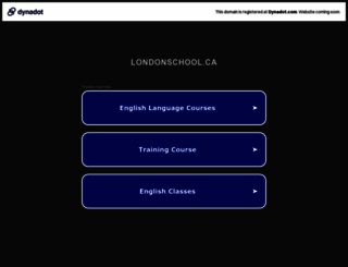 londonschool.ca screenshot