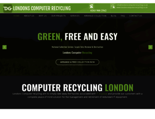 londonscomputerrecycling.co.uk screenshot