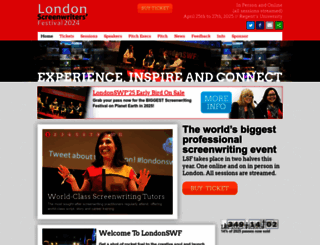 londonscreenwritersfestival.com screenshot