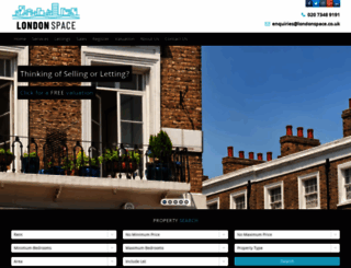 londonspace.co.uk screenshot