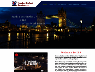 londonstudentservices.com screenshot
