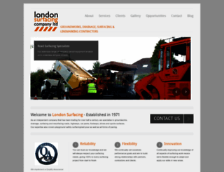 londonsurfacing.co.uk screenshot