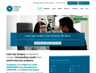 londonvisionclinic.com screenshot