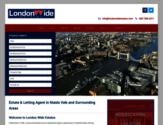 londonwideestates.com screenshot