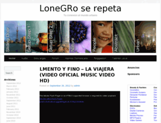 lonegro.com screenshot