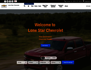 lonestarchevrolet.com screenshot