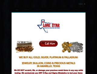 lonestargoldandsilverbuyers.com screenshot