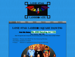 lonestarlambdas.org screenshot