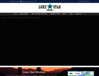 lonestarmarina.com screenshot