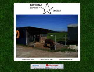 lonestarranch.de screenshot