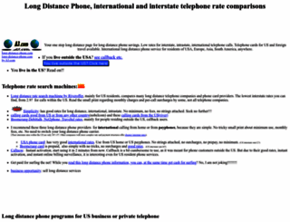 long-distance-phone.com screenshot