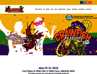 longbeachcrawfishfestival.com screenshot