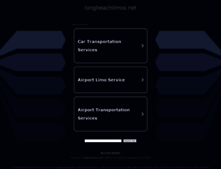 longbeachlimos.net screenshot