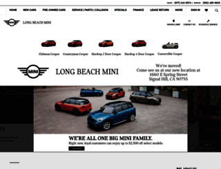 longbeachmini.com screenshot