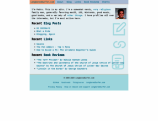 longboredsurfer.com screenshot