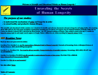 longevity-science.org screenshot