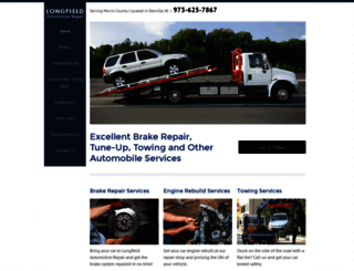 longfieldautomotive.com screenshot