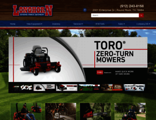 longhornoutdoorpower.com screenshot