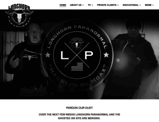 longhornparanormal.com screenshot