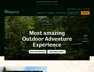 longislandadventurepark.org screenshot
