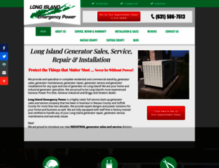longislandemergencypower.com screenshot
