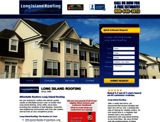 longislandroofing.businesshomepage.info screenshot