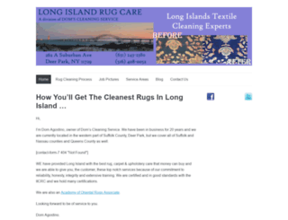 longislandrugcare.com screenshot
