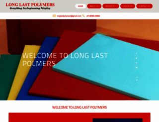 longlastpolymers.com screenshot