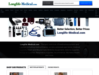 longlife-medical.com screenshot