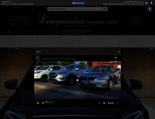 longmeadowmotorcars.com screenshot