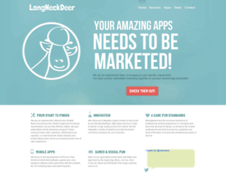 longneckdeer.com screenshot