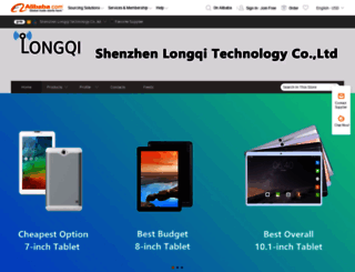 longqitech.en.alibaba.com screenshot