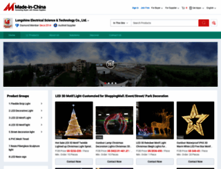 longshundianqi.en.made-in-china.com screenshot