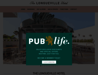 longuevillehotel.com screenshot