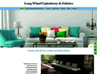 longwharfupholstery.com screenshot