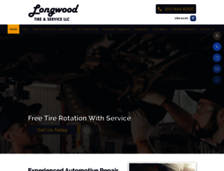 longwoodtireandservice.com screenshot