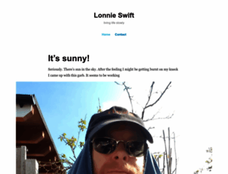 lonnieswift.com screenshot