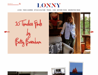 lonny.com screenshot
