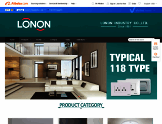 lonon-china.en.alibaba.com screenshot