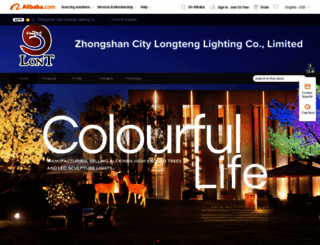 lontlighting.en.alibaba.com screenshot