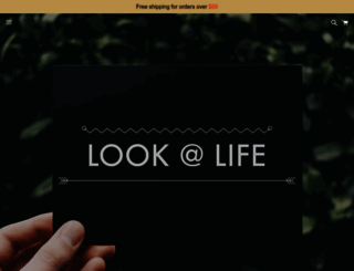 look-at-life.myshopify.com screenshot