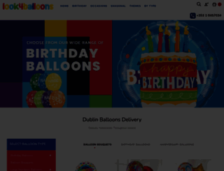 look4balloons.com screenshot