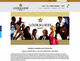 lookalikes.co.uk screenshot