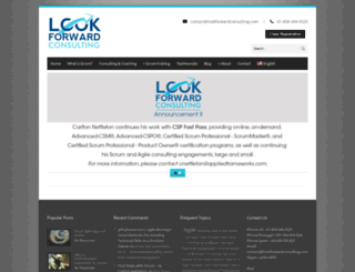 lookforwardconsulting.com screenshot